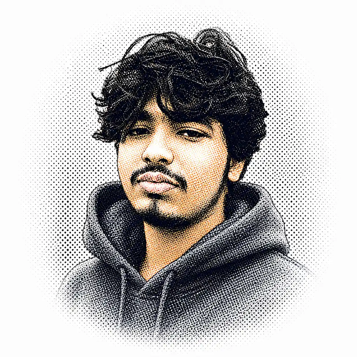 Portrait of Debesh Ghorui